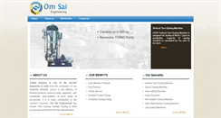 Desktop Screenshot of omsaiengineering.com